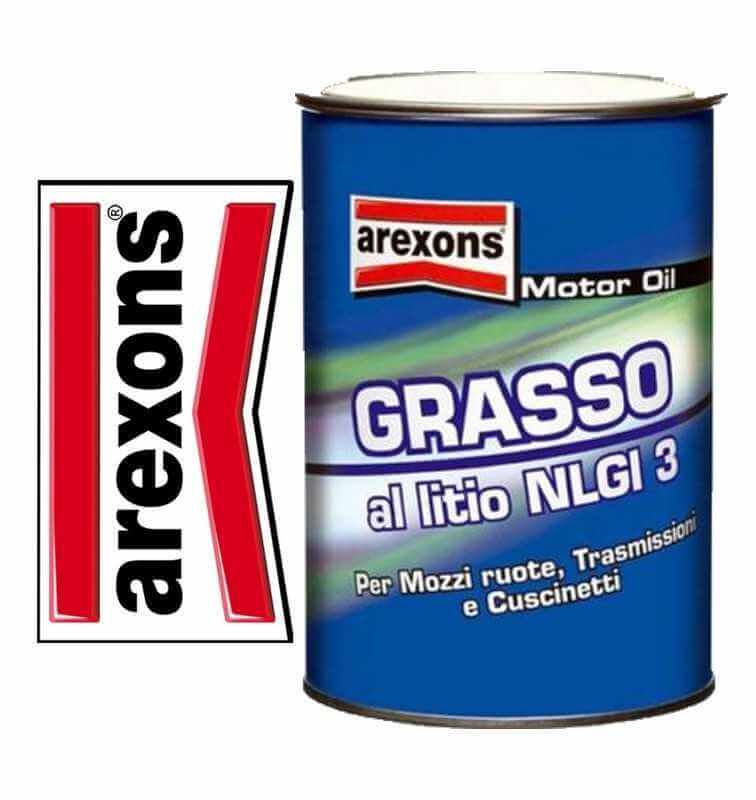 AREXONS GRASSO AL LITIO NLGI 3 0,85KG MOZZI TRASMISSIONI CUSCINETTI