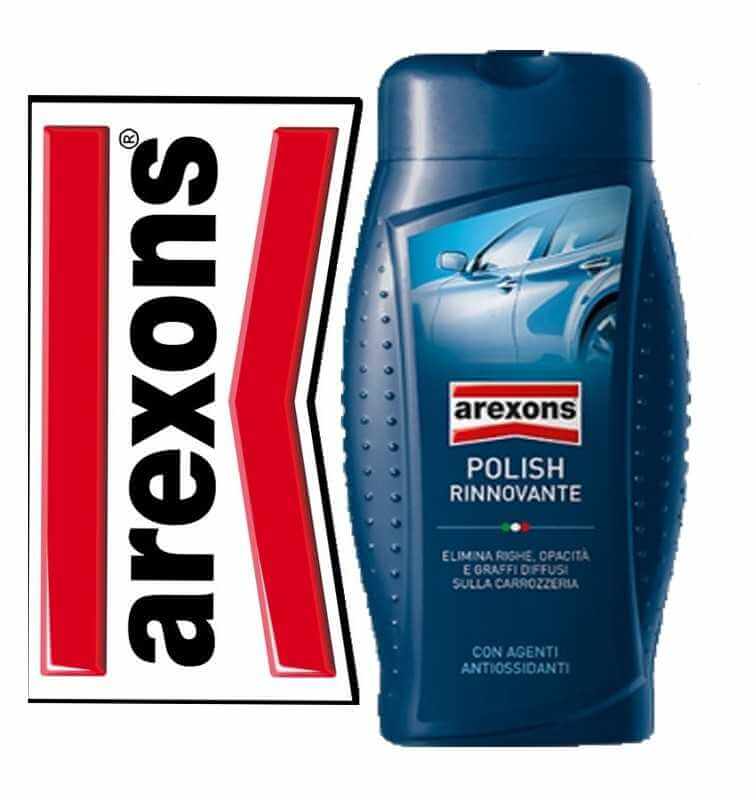 AREXONS POLISH RINNOVANTE 500 ml, Polish rimuovi graffi, opacità e rig –