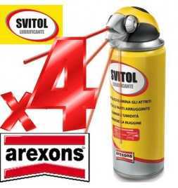 4x Svitol - Arexons sboccante Multiuso Lubrificante Antiossidante 400 ml - 4129