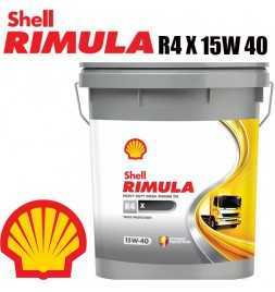Comprar Shell Rimula R4 X 15W40 20 LT Aceite de motor Caterpillar Cummins Deutz Renault IVECO Volvo  tienda online de autopar...