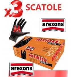 Buy AREXONS THICKNESS GLOVES IN NITRILE 50pcs. tg. M CLASS 8.0 MIL 3 BOXES 150 PCS auto parts shop online at best price