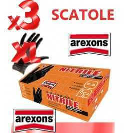 Achetez AREXONS 3 GANTS EPAISSEUR EN NITRILE CONF.150pcs. tg. CLASSE XL 8,0 MIL - Offre  Magasin de pièces automobiles online...
