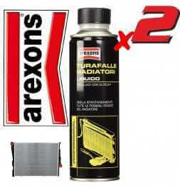 Buy 2X AREXONS TURAFALLE LIQUID QUICK SEAL LEAKS CAR RADIATOR 300ML auto parts shop online at best price