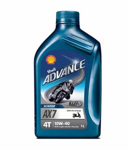 Kaufen Shell Advance 4T AX7 10W40 SLMA2 1 Liter Dose Autoteile online kaufen zum besten Preis