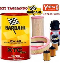 Comprar Cambio aceite motor 5w40 filtros BARDHAL XTC C60 AUTO y GIULIETTA 1.6 JTDm 77KW / 105CV (mot.940A3.000)  tienda onlin...