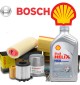 Cambio olio 5w40 Shell Helix HX8 e Filtri Bosch CRUZE 1.7 TD 96KW/131CV (mot.LUD)