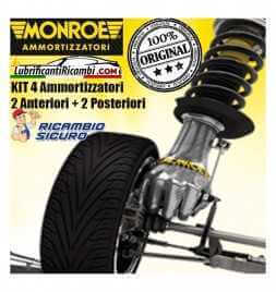 Buy KIT 4 MONROE ORIGINAL shock absorbers For Fiat Punto EVO (199) 1.3 D Multijet 51KW 69 HP - 2 Front + 2 Rear auto parts sh...