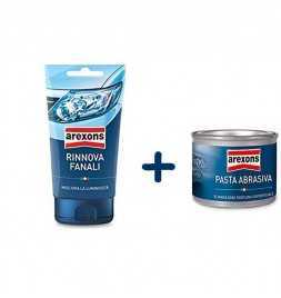 Comprar Arexons Car Cleaning Kit Pasta abrasiva para carrocería + Pasta líquida renueva faros  tienda online de autopartes al...