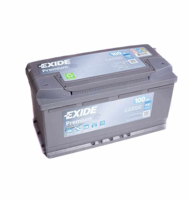 Acheter Batterie 100 AH 12 V positive à droite 900A démarrage EXIDE