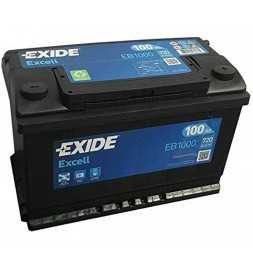 EXIDE EB1000 Batteria auto EXCELL 100AH 720EN positivo dx 12V 315 x 175 x 190