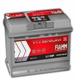 Buy Car battery Fiamm Titanium Plus 54Ah 520A Positive pole on the right auto parts shop online at best price