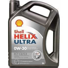 Buy 5 liters of 0w30 Shell Helix Ultra ECT C2-C3 5500420370 engine oil auto parts shop online at best price