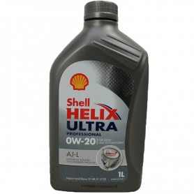 Olio Motore 0w20 Shell Helix Ultra Professional AJ-L per motore Ibrido e Benzina 1Lt