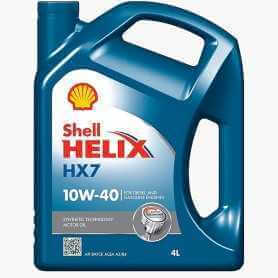 Buy CAR ENGINE OIL - Shell Helix HX7 10W40 - Can 4 L Liters auto parts shop online at best price