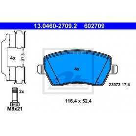 Buy ATE Brake Pad Set, disc brake 13.0460-2709.2 auto parts shop online at best price