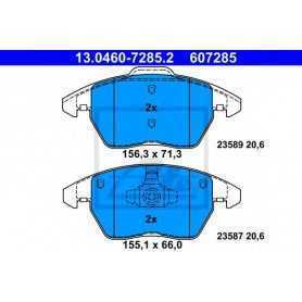 Buy ATE Brake Pad Set, disc brake 13.0460-7285.2 auto parts shop online at best price