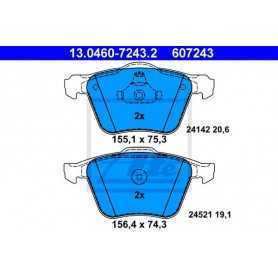 Buy ATE Brake Pad Set, disc brake 13.0460-7243.2 auto parts shop online at best price