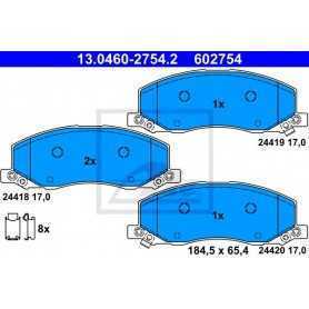 Buy ATE Brake Pad Set, disc brake 13.0460-2754.2 auto parts shop online at best price