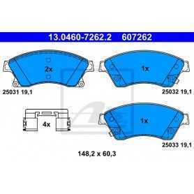 Buy ATE Brake Pad Set, disc brake 13.0460-7262.2 auto parts shop online at best price