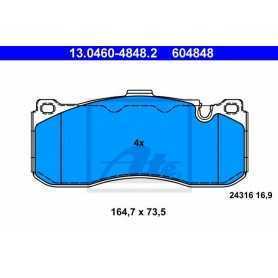 Buy ATE Brake Pad Set, disc brake 13.0460-4848.2 auto parts shop online at best price