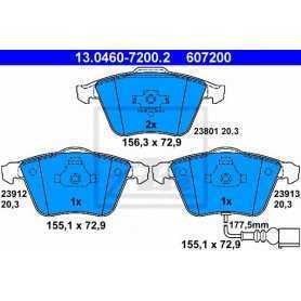 Buy ATE Brake Pad Set, disc brake 13.0460-7200.2 auto parts shop online at best price