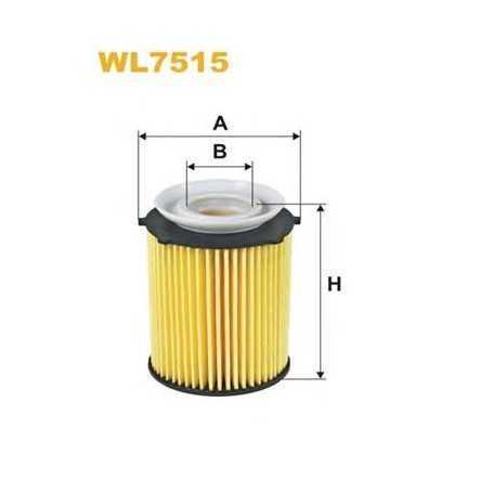WIX FILTERS filtro de aceite código WL7515