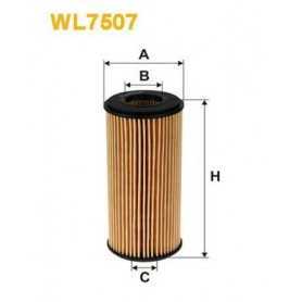 WIX FILTERS filtro de aceite código WL7507