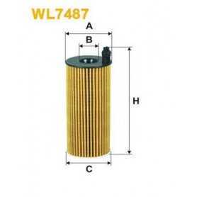 WIX FILTERS oil filter code WL7487