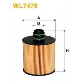 WIX FILTERS oil filter code WL7479
