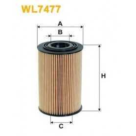 Buy WIX FILTERS oil filter code WL7477 auto parts shop online at best price