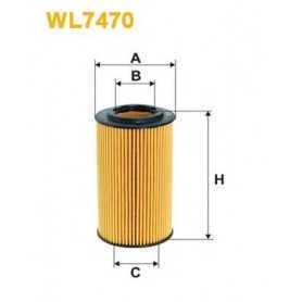WIX FILTERS oil filter code WL7470