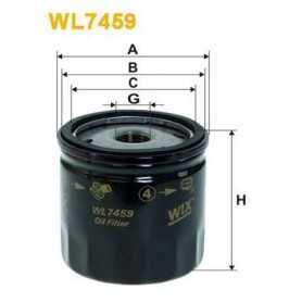 Comprar WIX FILTERS filtro de aceite código WL7459  tienda online de autopartes al mejor precio