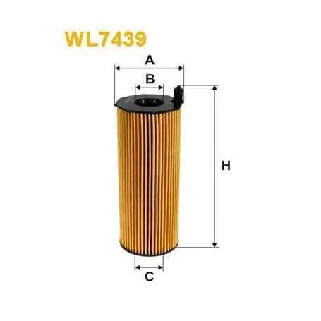 Filtro olio WIX FILTERS codice WL7439