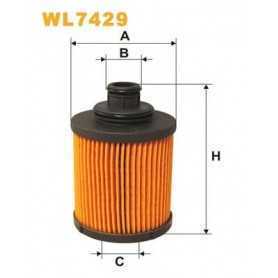 Buy WIX FILTERS oil filter code WL7429 auto parts shop online at best price