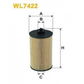 Comprar WIX FILTERS filtro de aceite código WL7422  tienda online de autopartes al mejor precio