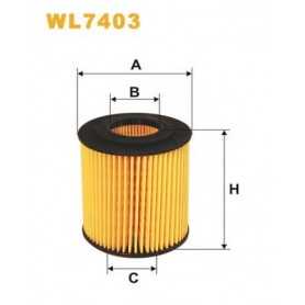 WIX FILTERS oil filter code WL7403