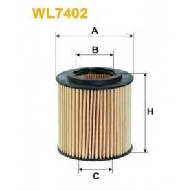 Filtre à huile WIX FILTERS code WL7402