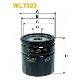 WIX FILTERS oil filter code WL7323