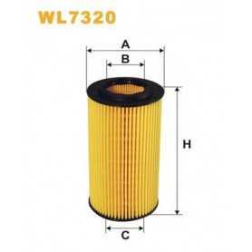WIX FILTERS filtro de aceite código WL7320