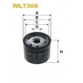 WIX FILTERS filtro de aceite código WL7308
