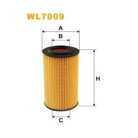 Filtro olio WIX FILTERS codice WL7009
