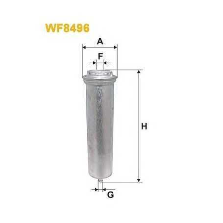 WIX FILTERS fuel filter code WF8496