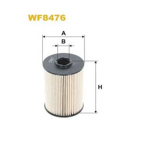 WIX FILTERS filtro de combustible código WF8476