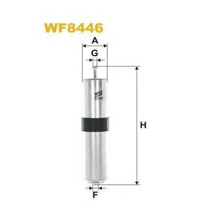 WIX FILTERS filtro de combustible código WF8446