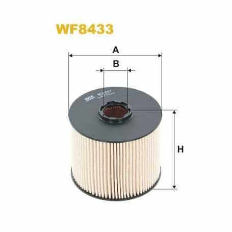 WIX FILTERS filtro de combustible código WF8433