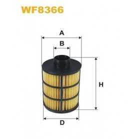 WIX FILTERS filtro de combustible código WF8366