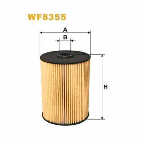 WIX FILTERS filtro de combustible código WF8355