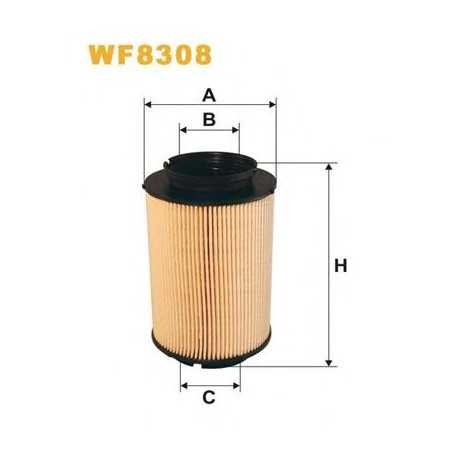 WIX FILTERS Kraftstofffiltercode WF8308
