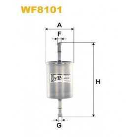 WIX FILTERS fuel filter code WF8101