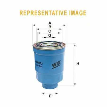 WIX FILTERS filtro de combustible código WF8061